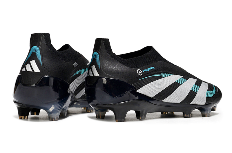 ADIDAS PREDATOR 25 LACELESS ELITE CAMPO - PRETA E AZUL