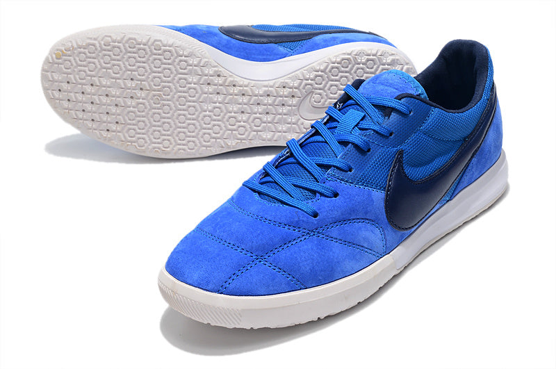 CHUTEIRA NIKE PREMIER II SALA FUTSAL - AZUL E PRETA