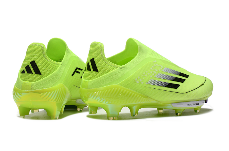 CHUTEIRA ADIDAS F50 LACELESS LIGHTSTRIKE PRO ELITE CAMPO - VERDE