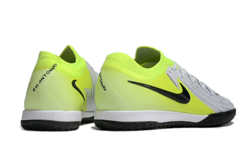 CHUTEIRA NIKE PHANTOM GX II ELITE FUTSAL "MAD VOLTAGE" - BRANCA E AMARELA