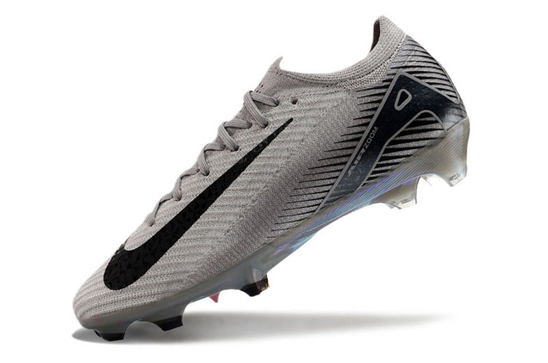 CHUTEIRA NIKE AIR ZOOM MERCURIAL VAPOR 16 ELITE CAMPO - CINZA E PRETA