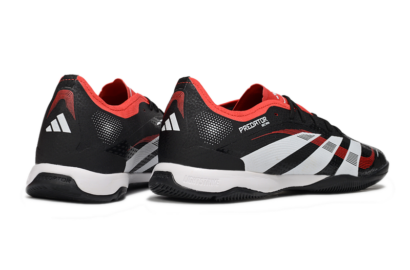 CHUTEIRA ADIDAS PREDATOR 25 ELITE FUTSAL "MOMENTS" - PRETA E VERMELHA