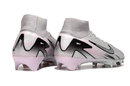 CHUTEIRA NIKE AIR ZOOM MERCURIAL SUPERFLY 10 ELITE CAMPO - CINZA E ROSA