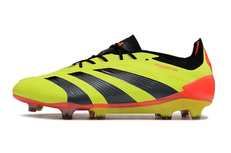 ADIDAS PREDATOR 24 ELITE CAMPO "ENERGY CITRUS" - PRETA E AMARELA