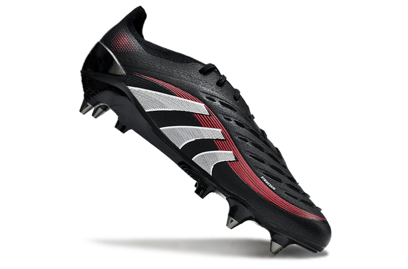 ADIDAS PREDATOR 25 ELITE TRAVA MISTA - PRETA E BRANCA