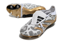 ADIDAS PREDATOR 24 FT ELITE TRAVA MISTA "GENERATION PRED 2.0" - BRANCA E DOURADA