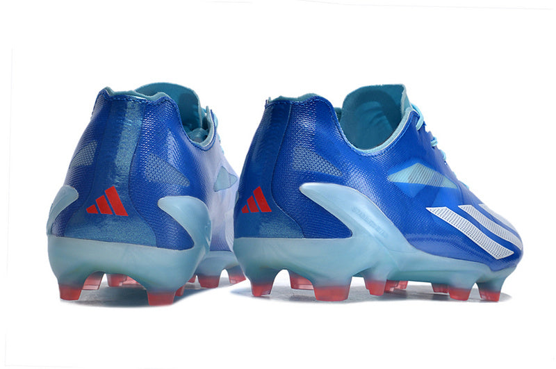 CHUTEIRA ADIDAS X CRAZYFAST+ CAMPO "MARINE RUSH" - AZUL