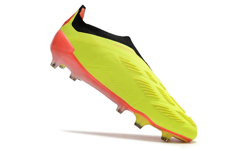 ADIDAS PREDATOR 24 LACELESS ELITE CAMPO "ENERGY CITRUS" - AMARELA E PRETA
