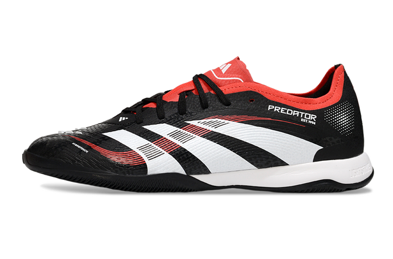 CHUTEIRA ADIDAS PREDATOR 25 ELITE FUTSAL "MOMENTS" - PRETA E VERMELHA