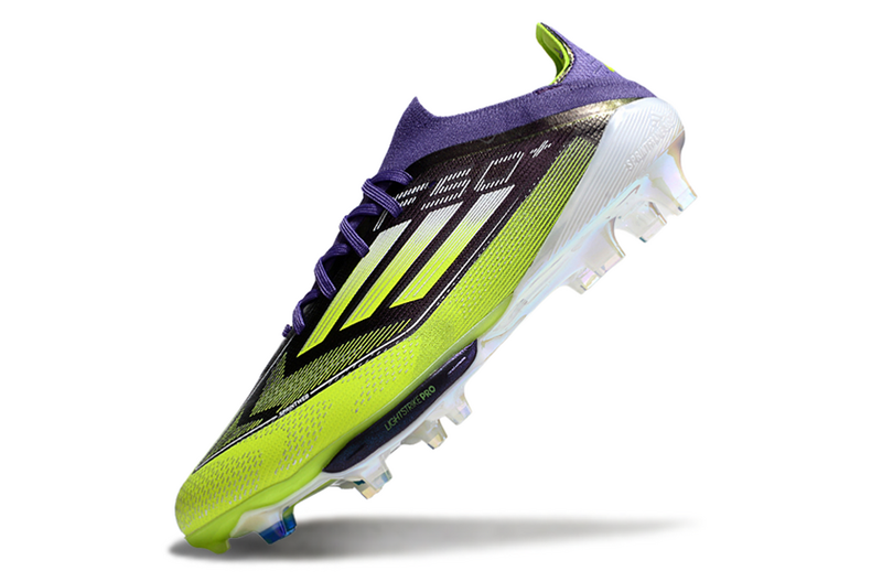 CHUTEIRA ADIDAS F50.1 LIGHTSTRIKE PRO ELITE CAMPO - AZUL E VERDE