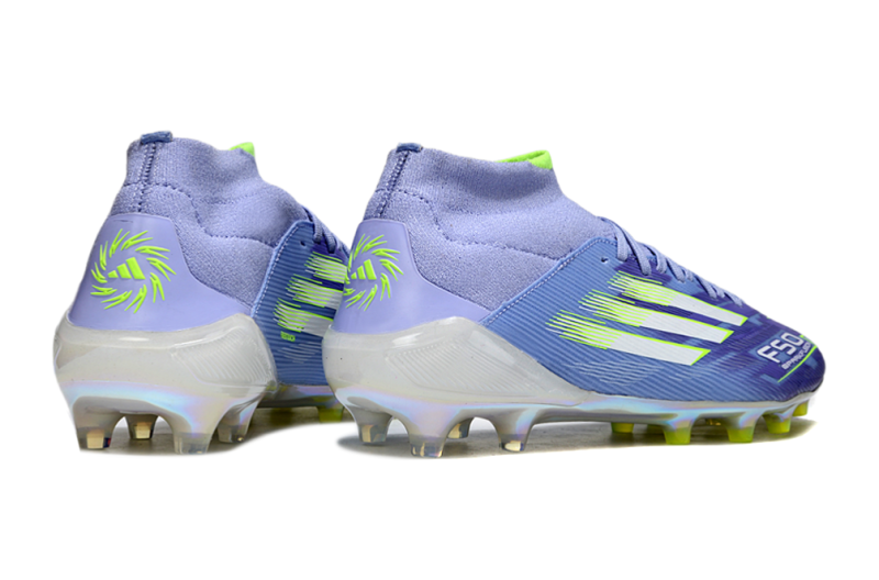 ADIDAS F50.1 MID ELITE CAMPO - ROXA E VERDE