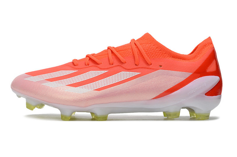 CHUTEIRA ADIDAS X CRAZYFAST.1 CAMPO "ENERGY CITRUS" - SALMÃO