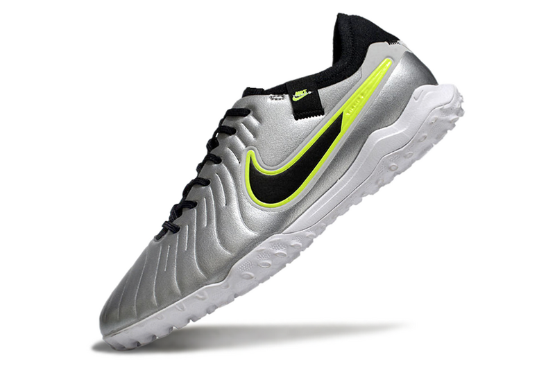 CHUTEIRA NIKE TIEMPO LEGEND 10 SOCIETY - CINZA E VERDE