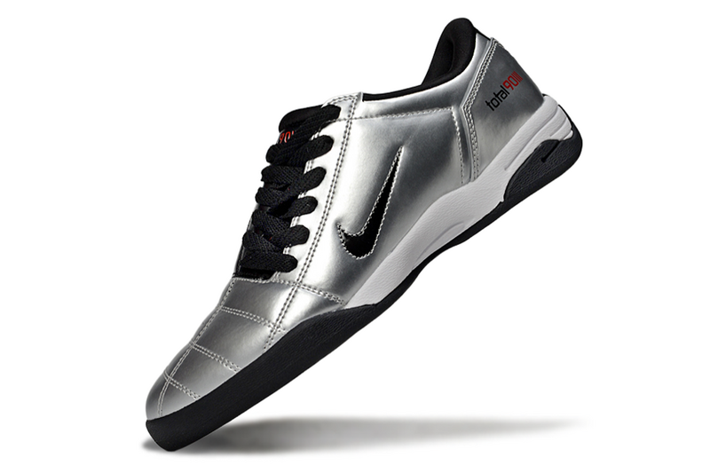 CHUTEIRA NIKE TOTAL 90 III FUTSAL - CINZA E PRETA