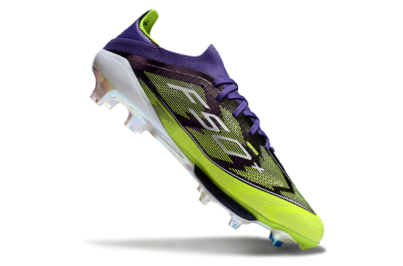 CHUTEIRA ADIDAS F50.1 LIGHTSTRIKE PRO ELITE CAMPO - AZUL E VERDE