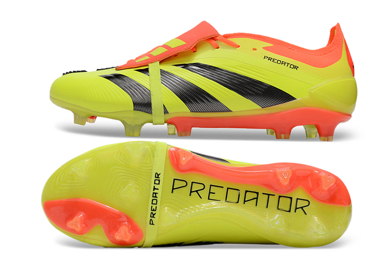 ADIDAS PREDATOR 24 FT ELITE CAMPO - AMARELA E LARANJA