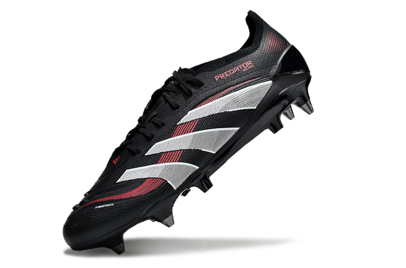 ADIDAS PREDATOR 25 ELITE TRAVA MISTA - PRETA E BRANCA