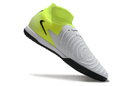 CHUTEIRA NIKE PHANTOM LUNA II ELITE FUTSAL "MAD VOLTAGE" - BRANCA E VERDE