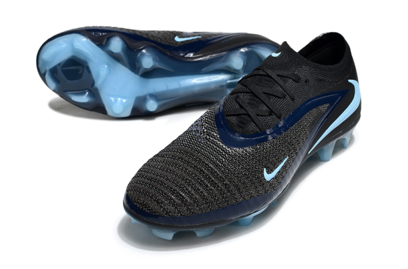 CHUTEIRA NIKE PHANTOM 6 ELITE CAMPO - PRETA E AZUL