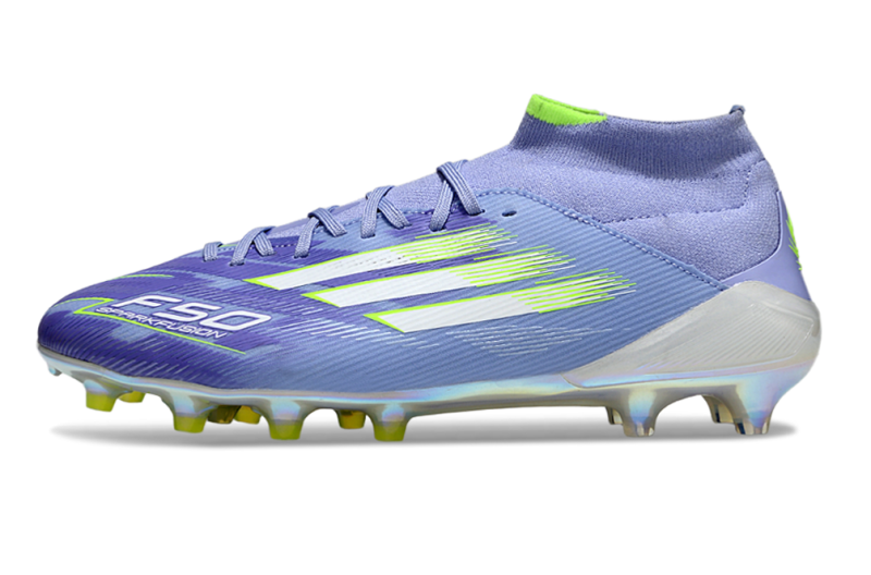 ADIDAS F50.1 MID ELITE CAMPO - ROXA E VERDE