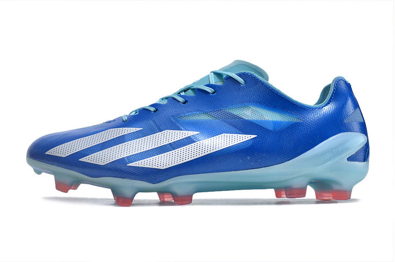 CHUTEIRA ADIDAS X CRAZYFAST+ CAMPO "MARINE RUSH" - AZUL