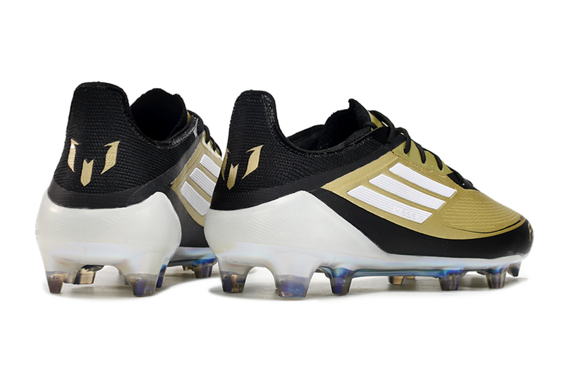 CHUTEIRA ADIDAS F50 ELITE CAMPO "TRIUNFO DOURADO" - PRETA E DOURADA