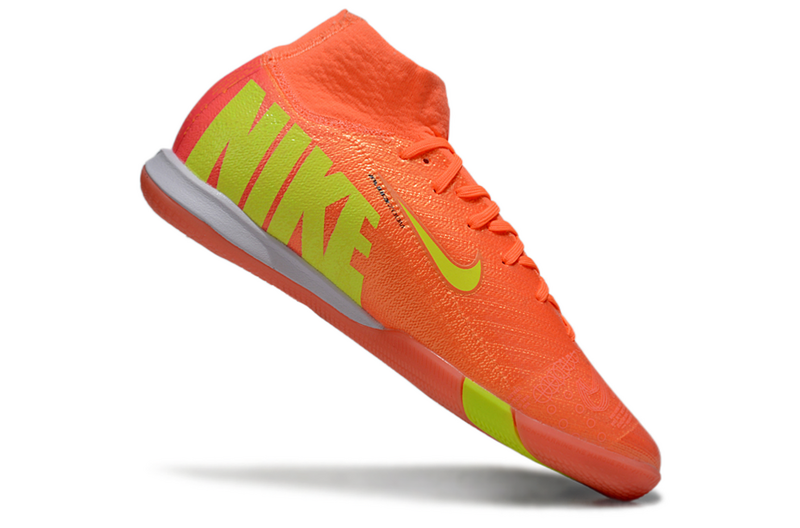 CHUTEIRA NIKE AIR ZOOM MERCURIAL SUPERFLY 10 ELITE FUTSAL "COSMIC SPEED 2" - LARANJA E AMARELA