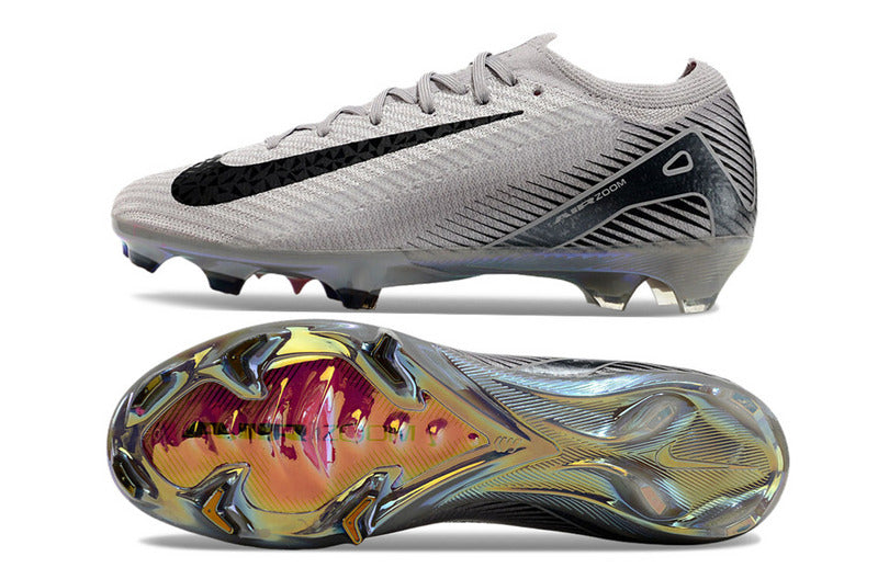 CHUTEIRA NIKE AIR ZOOM MERCURIAL VAPOR 16 ELITE CAMPO - CINZA E PRETA