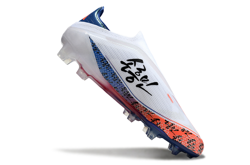ADIDAS F50 LACELASS ELITE CAMPO "SON" - BRANCA E AZUL