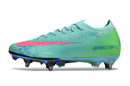 CHUTEIRA NIKE AIR ZOOM MERCURIAL VAPOR 16 ELITE TRAVA MISTA "COSMIC SPEED 2" - VERDE E ROSA