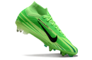 CHUTEIRA NIKE AIR ZOOM MERCURIAL SUPERFLY 9 ELITE TRAVA MISTA FIXA "DREAM SPEED 8" - VERDE E PRETA