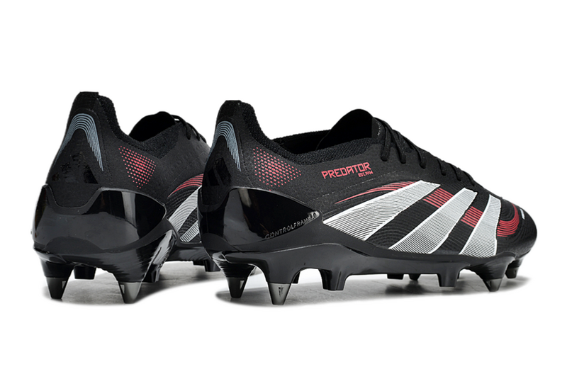 ADIDAS PREDATOR 25 ELITE TRAVA MISTA - PRETA E BRANCA