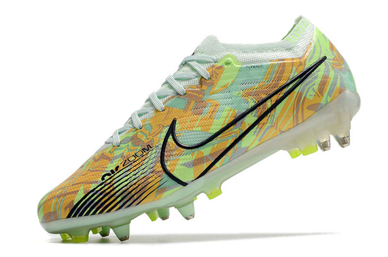 CHUTEIRA NIKE AIR ZOOM MERCURIAL VAPOR 15 ELITE TRAVA MISTA FIXA "BONDED" - VERDE