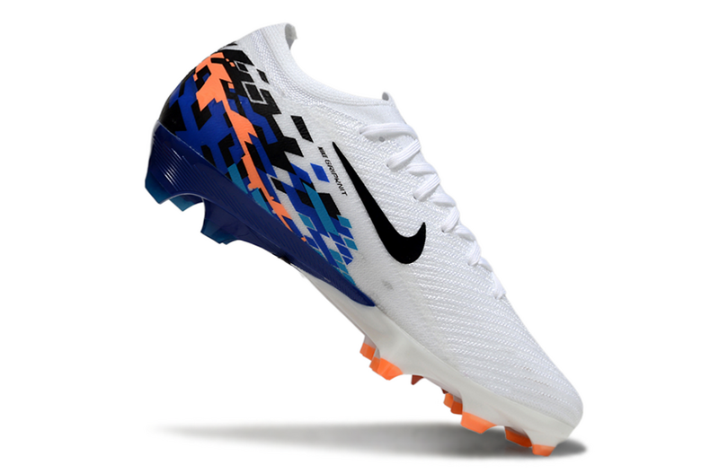 CHUTEIRA NIKE AIR ZOOM MERCURIAL VAPOR 16 ELITE CAMPO - BRANCA E AZUL