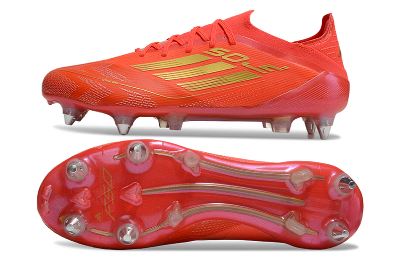 ADIDAS F50.1 ELITE TRAVA MISTA - LARANJA