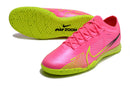 CHUTEIRA NIKE AIR ZOOM MERCURIAL VAPOR 15 ELITE FUTSAL "LUMINOUS" - ROSA E AMARELA