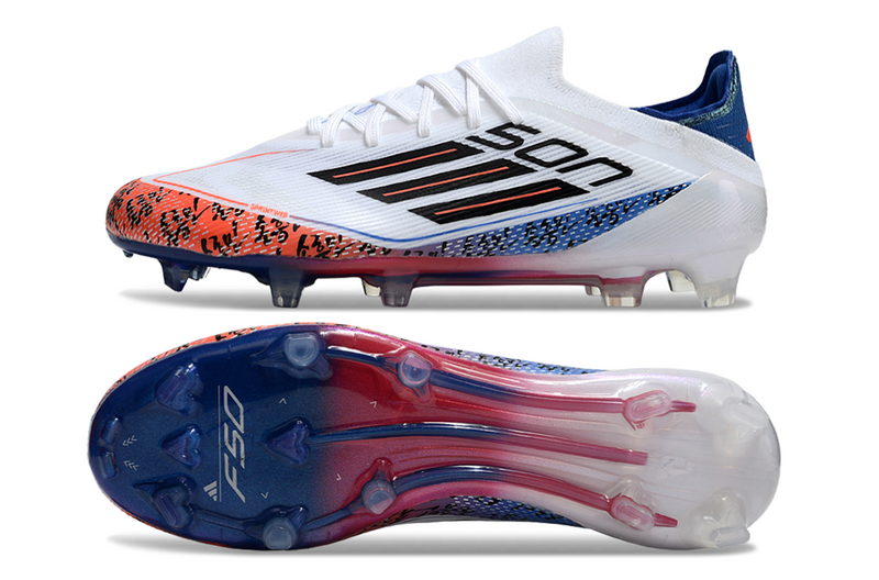 ADIDAS F50.1 ELITE CAMPO "SON" - BRANCA E AZUL