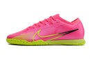 CHUTEIRA NIKE AIR ZOOM MERCURIAL VAPOR 15 ELITE FUTSAL "LUMINOUS" - ROSA E AMARELA