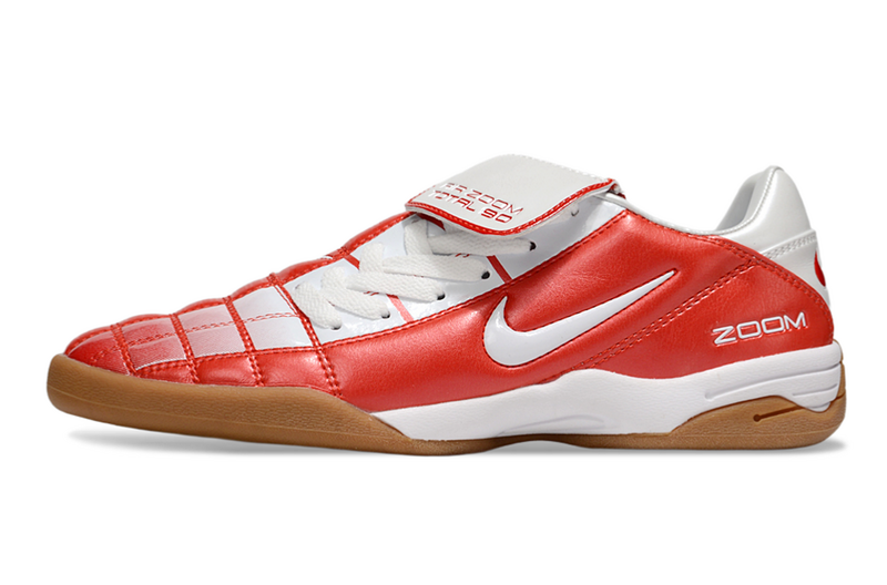CHUTEIRA NIKE AIR ZOOM TOTAL 90 III FUTSAL - VERMELHA E BRANCA