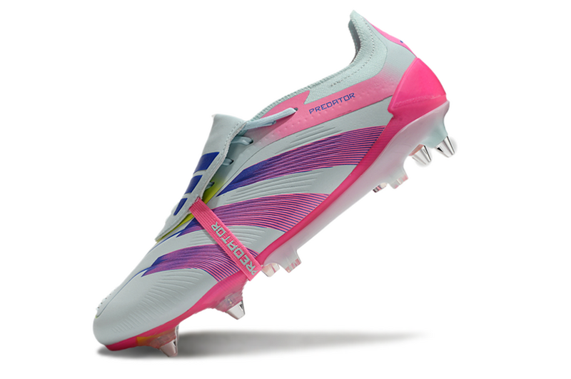 ADIDAS PREDATOR 24 FT ELITE TRAVA MISTA "STELLAR ICON" - BRANCA E ROSA