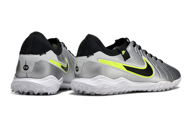 CHUTEIRA NIKE TIEMPO LEGEND 10 SOCIETY - CINZA E VERDE