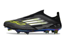 CHUTEIRA ADIDAS F50 LACELESS LIGHTSTRIKE PRO ELITE CAMPO - PRETA E AMARELA