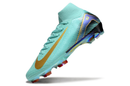 CHUTEIRA NIKE AIR ZOOM MERCURIAL SUPERFLY 10 ELITE CAMPO - VERDE E DOURADA