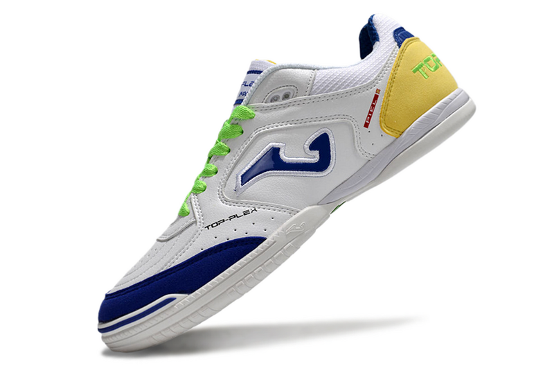 CHUTEIRA JOMA TOP FLEX FUTSAL - BRANCA