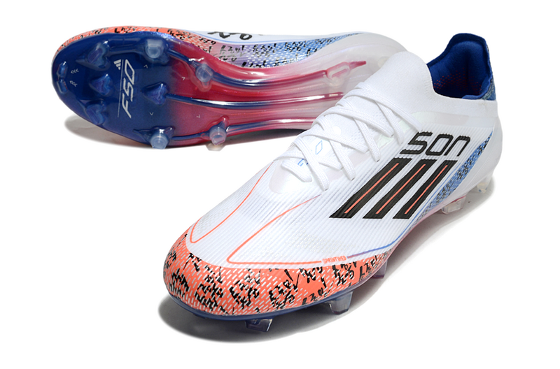 ADIDAS F50.1 ELITE CAMPO "SON" - BRANCA E AZUL
