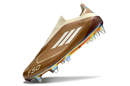 ADIDAS F50 LACELASS ELITE TRAVA MISTA - DOURADA