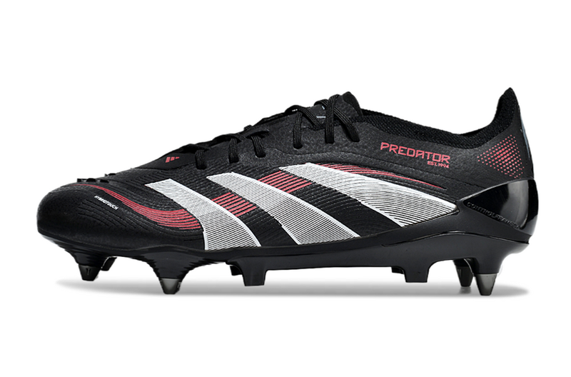 ADIDAS PREDATOR 25 ELITE TRAVA MISTA - PRETA E BRANCA
