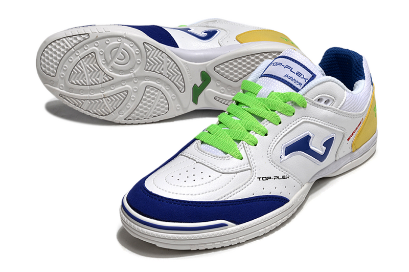CHUTEIRA JOMA TOP FLEX FUTSAL - BRANCA