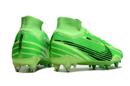 CHUTEIRA NIKE AIR ZOOM MERCURIAL SUPERFLY 9 ELITE TRAVA MISTA FIXA "DREAM SPEED 8" - VERDE E PRETA