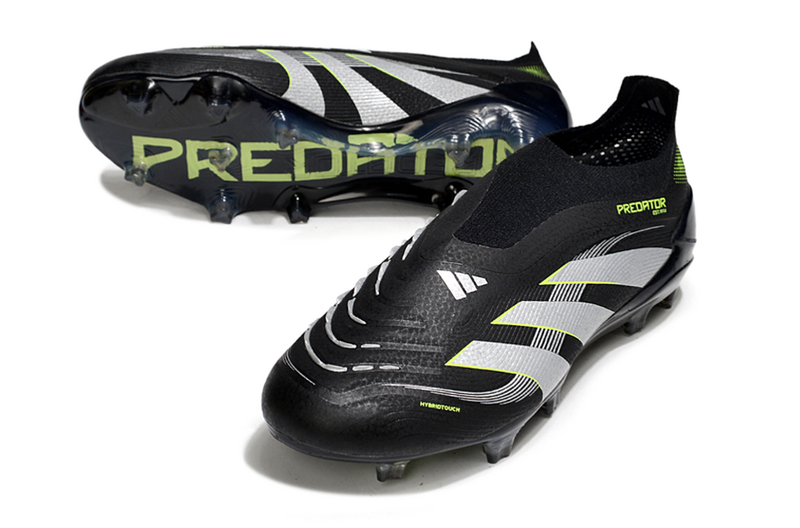 ADIDAS PREDATOR 25 LACELESS ELITE CAMPO - PRETA E VERDE